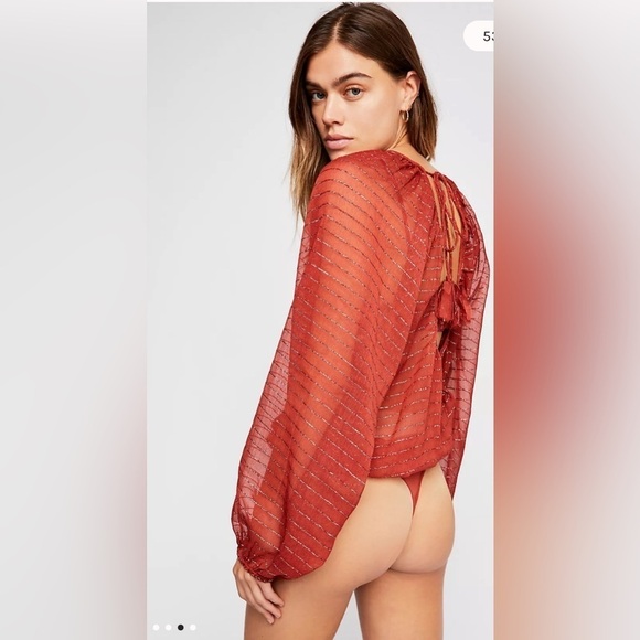 Free people Time To Shine Bodysuit small - Picture 4 of 15